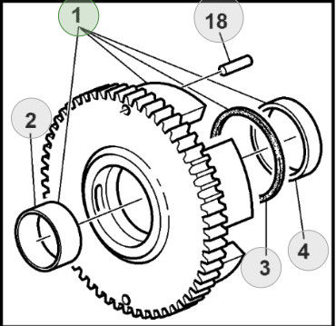 RE47276  Clutch Kit  For JD Tractor Models 6100, 6200, 6200L, 6300, 6506, 6800, 7200, 7600